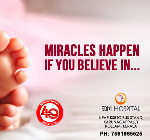 Miracles Happen if you believe in..