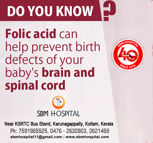 Enriched with B vitamin, Folic Acid prevents birth defects