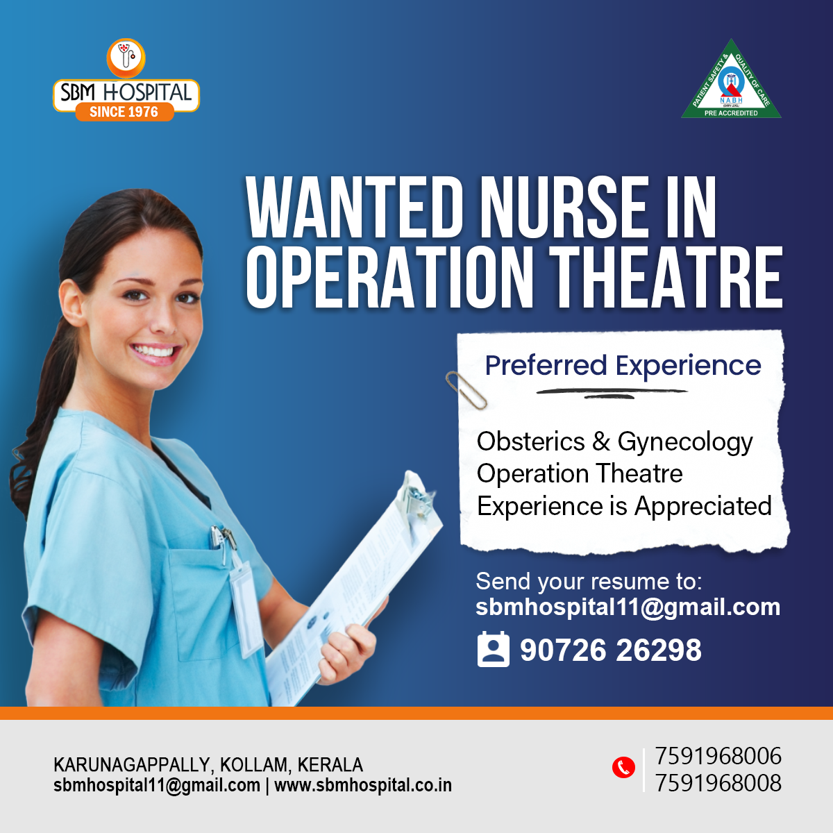 Recruiting nurses